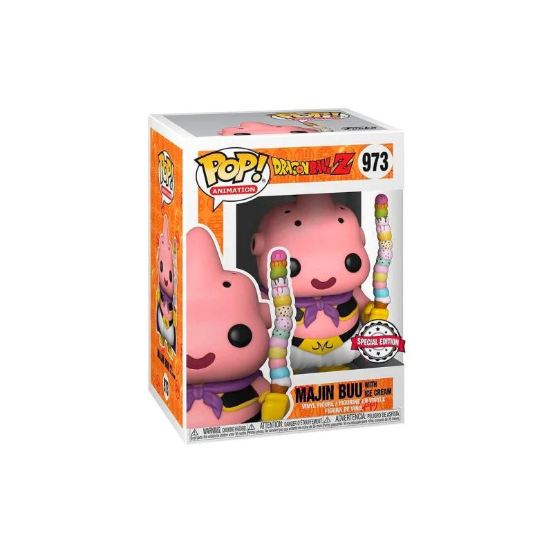 SUBLIME POP & TEE - DRAGON BALL - MAJIN BUU & ICE CREAM - 973 - SPECIAL EDITION - L - L UNISEXE