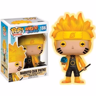 EXCLUSIF: Funko Pop Animation Shippuden-Naruto Six Path #186 Vinyl Figure, 12999, Multicolore