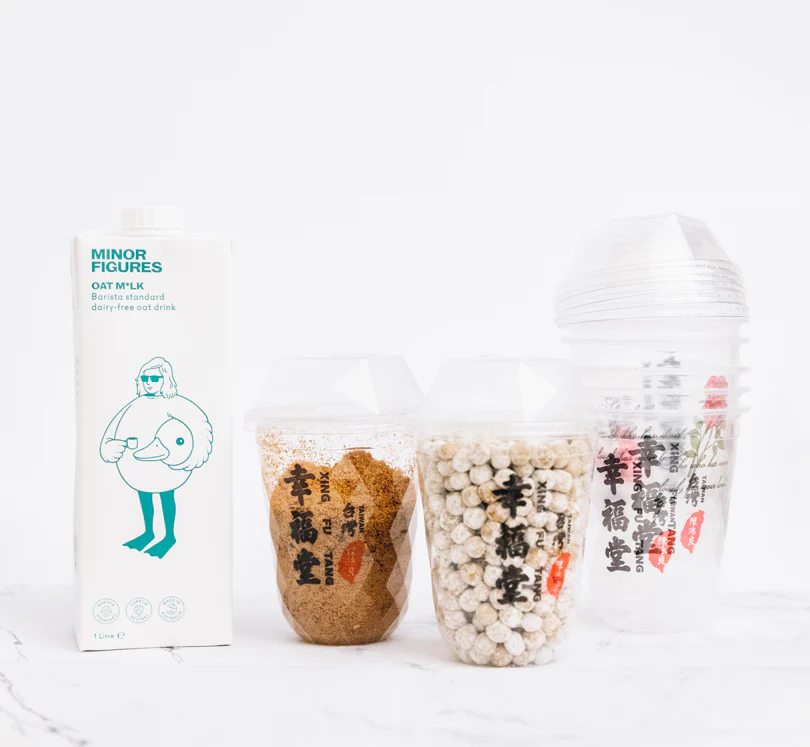Té con Leche y Boba de Azúcar Moreno - KIT DIY