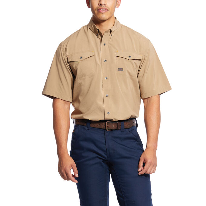 Ariat Rebar Made Tough VentTEK DuraStretch Work Shirt | Ariat Outlet