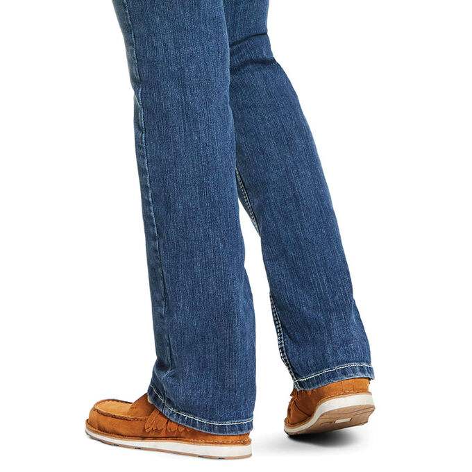 Ariat R.E.A.L. Mid Rise Stretch Presley Stackable Straight Leg Jean