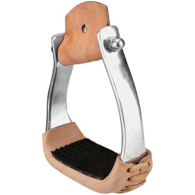 Tough 1 Lightweight Aluminum Angled Western Stirrups