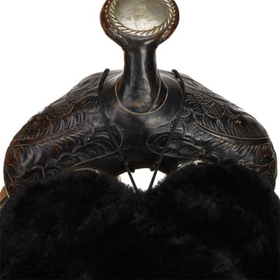 ECP Full Western Lady Godiva Sheepskin Seat Cover