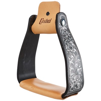 Ariat Cashel Engraved Slanted Western Stirrups | Ariat Outlet