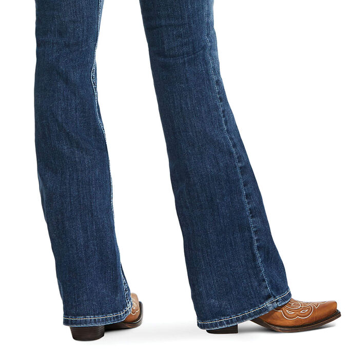Ariat R.E.A.L. Mid Rise Stretch Carlie Boot Cut Jean