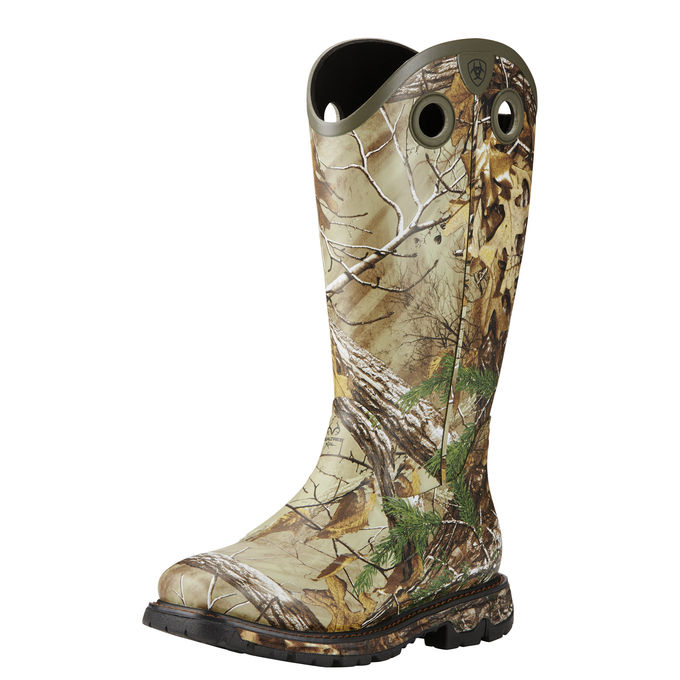 Ariat Conquest Buckaroo Waterproof Insulated Square Toe Rubber Boot | Ariat Outlet