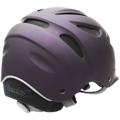 Ovation Protege Metallic Riding Helmet