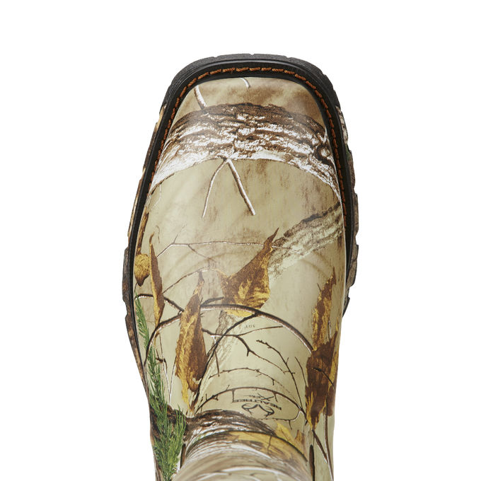 Conquest Buckaroo Waterproof Insulated Square Toe Rubber Boot