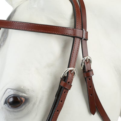 Royal King Browband Bosal Headstall with Mecate Reins