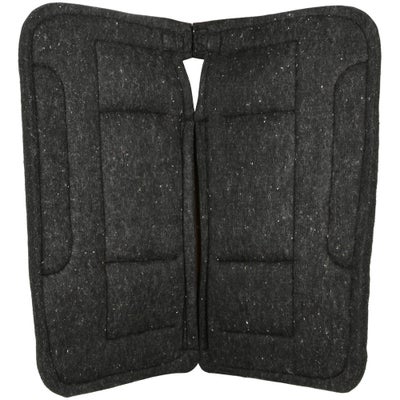 Diamond Wool Contoured Western Saddle Pad w/Shims 30x30