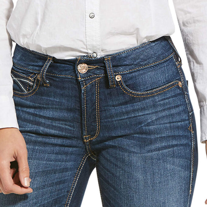 Ariat R.E.A.L. Perfect Rise Stretch Rosa Boot Cut Jean