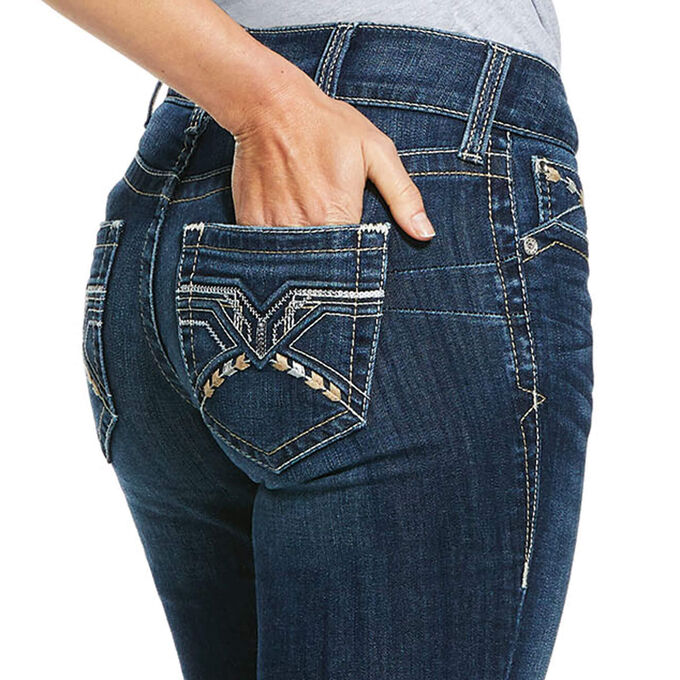 R.E.A.L. Mid Rise Stretch Firebird Boot Cut Jean