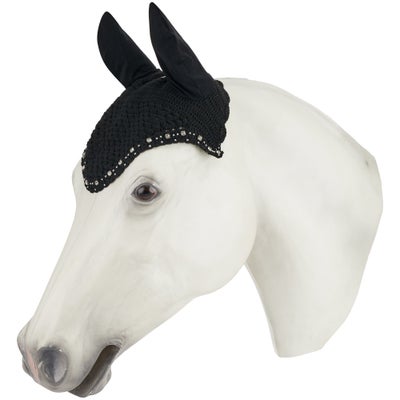 Ariat Equine Couture Fly Bonnet Ear Net Riding Hood -Crystals | Ariat Outlet