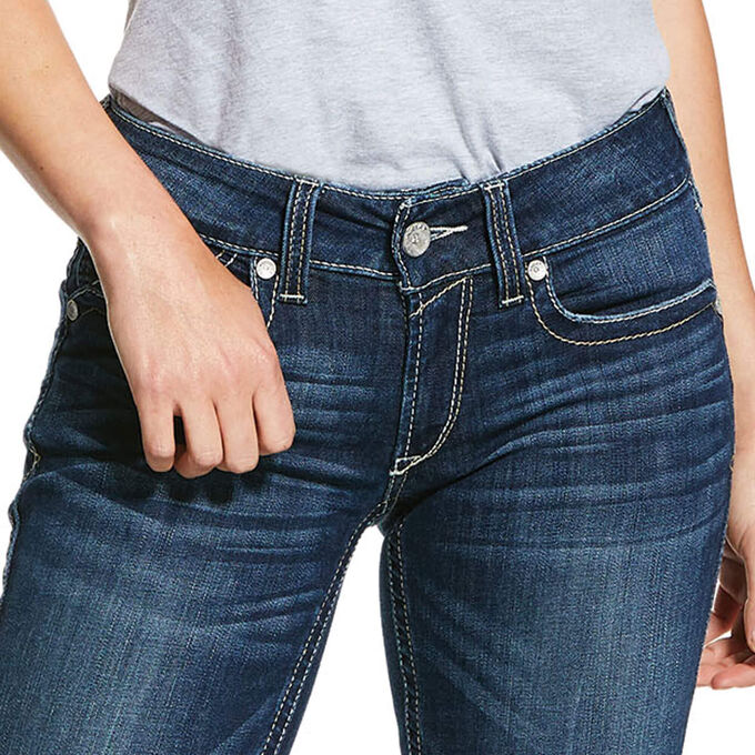 R.E.A.L. Mid Rise Stretch Firebird Boot Cut Jean