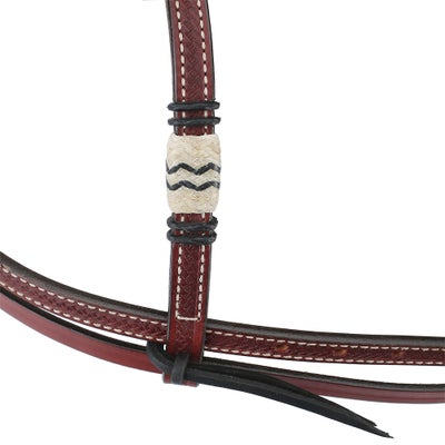 Weaver Leather Rawhide Browband Bridle Headstall