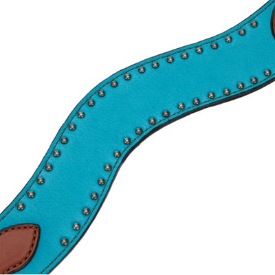 Alamo Saddlery Turquoise Marble Wave Style Breastcollar
