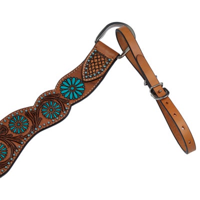 Rafter T Breast Collar-Painted Flower