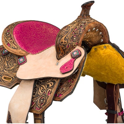Tough 1 Azalea Youth Barrel Saddle