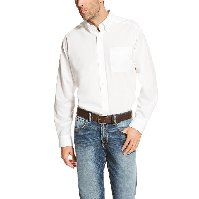 Ariat Wrinkle Free Solid Shirt | Ariat Outlet