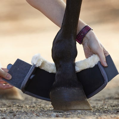 Classic Sports Faux Fur Bell Boots