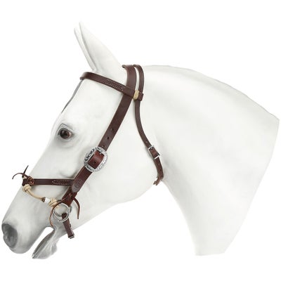 Weaver Leather Justin Dunn Bitless Bridle- Canyon Rose
