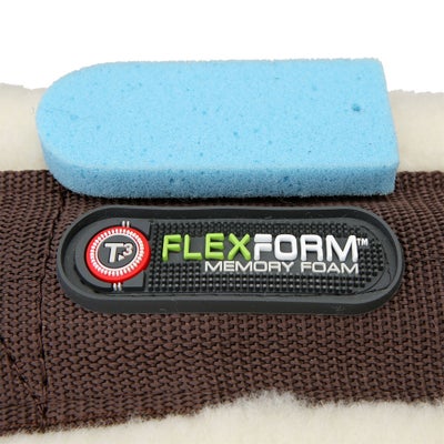 Toklat T3 Flex Form Memory Foam WoolBack Western Cinch