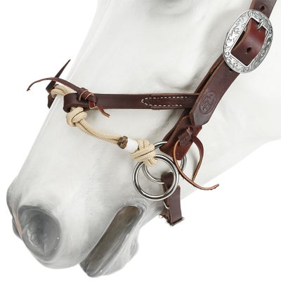 Weaver Leather Justin Dunn Bitless Bridle- Canyon Rose