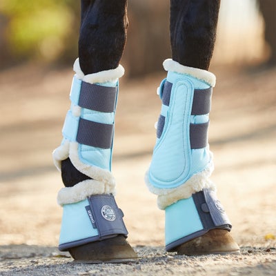 Classic Sports Faux Fur Bell Boots