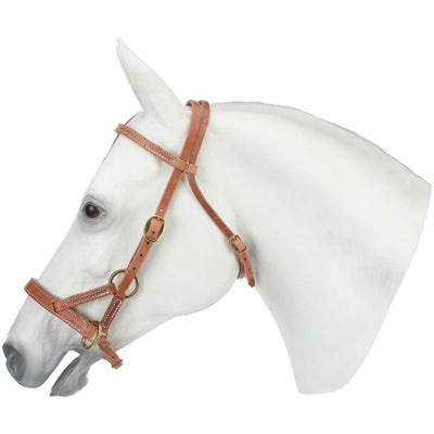 Ariat Berlin Custom All Leather Sidepull Bitless Headstall | Ariat Outlet