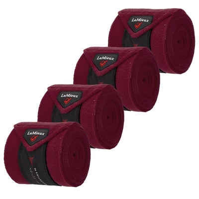 Ariat LeMieux Luxury Polo Wraps Set of 4 Bandages-Fall Colors