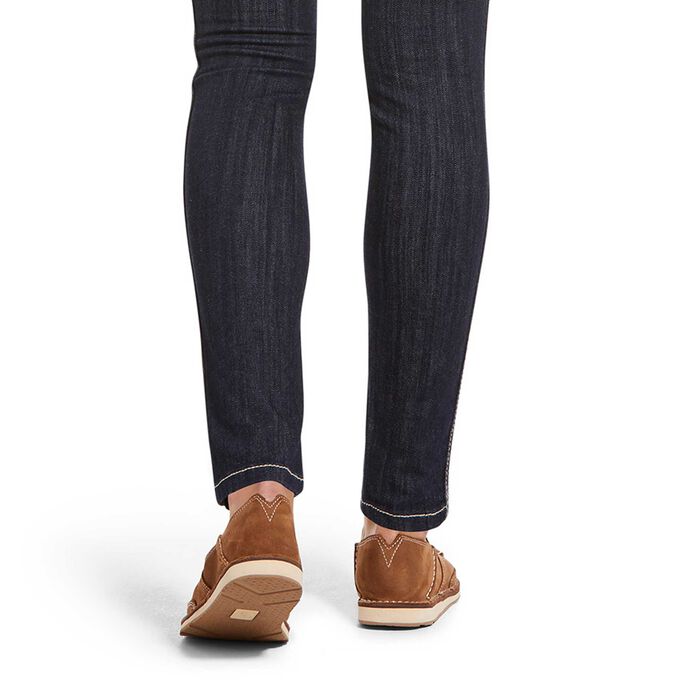 R.E.A.L. Mid Rise Stretch Outseam Ella Skinny Jean