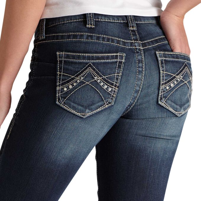 Ariat R.E.A.L. Mid Rise Stretch Original Boot Cut Jean