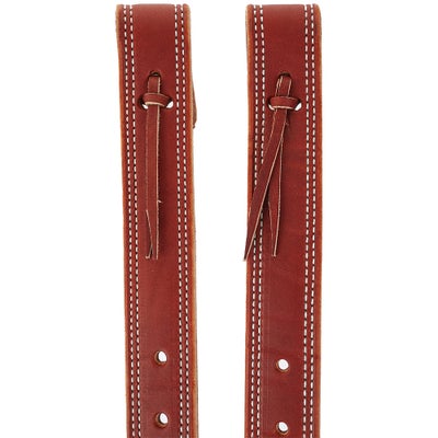 Berlin Harness Leather Rear Cinch Billet Straps Pair