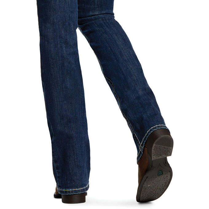 Ariat R.E.A.L. Mid Rise Stretch Entwined Festival Boot Cut Jean