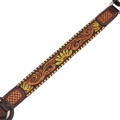 Rafter T Breast Collar- Painted Sunflower