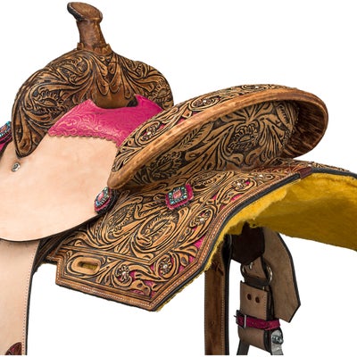 Tough 1 Azalea Youth Barrel Saddle