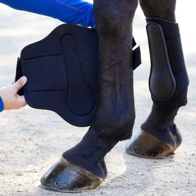 Softy Brushing Splint Horse Boots - Front
