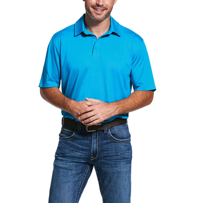 Ariat Birdseye Button Polo