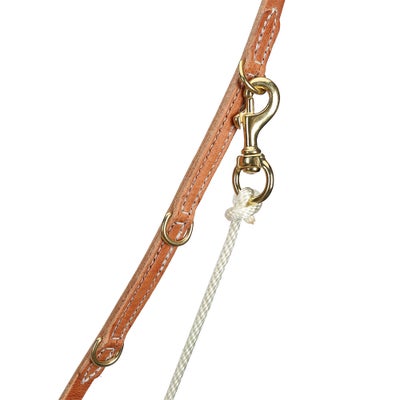 Berlin Hermann Oak German Martingale w/ Split Reins