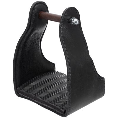 Ariat Tough1 Leather Covered Plastic Endurance Trail Stirrups | Ariat Outlet