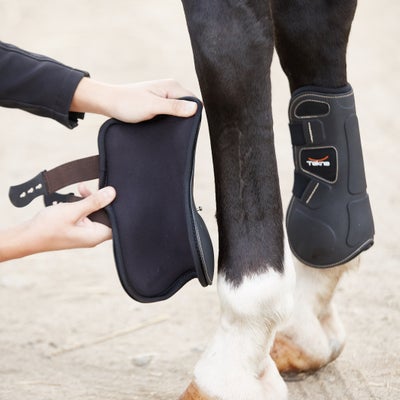 Quik-Close Jumping Open Front Horse Boots