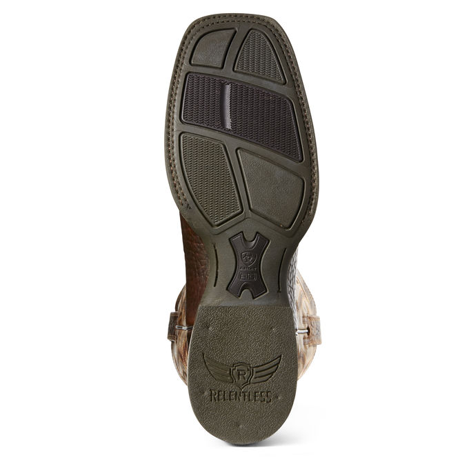 Relentless Short Round Western Boot