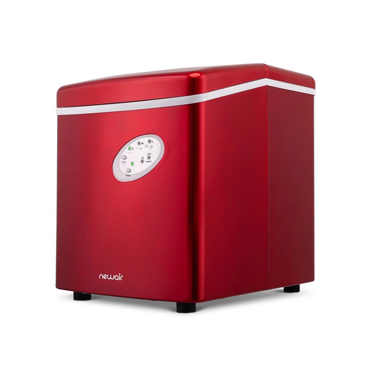 Newair Countertop Ice Maker, 28 lbs. of Ice a Day, 3 Ice Sizes, BPA-Free Parts