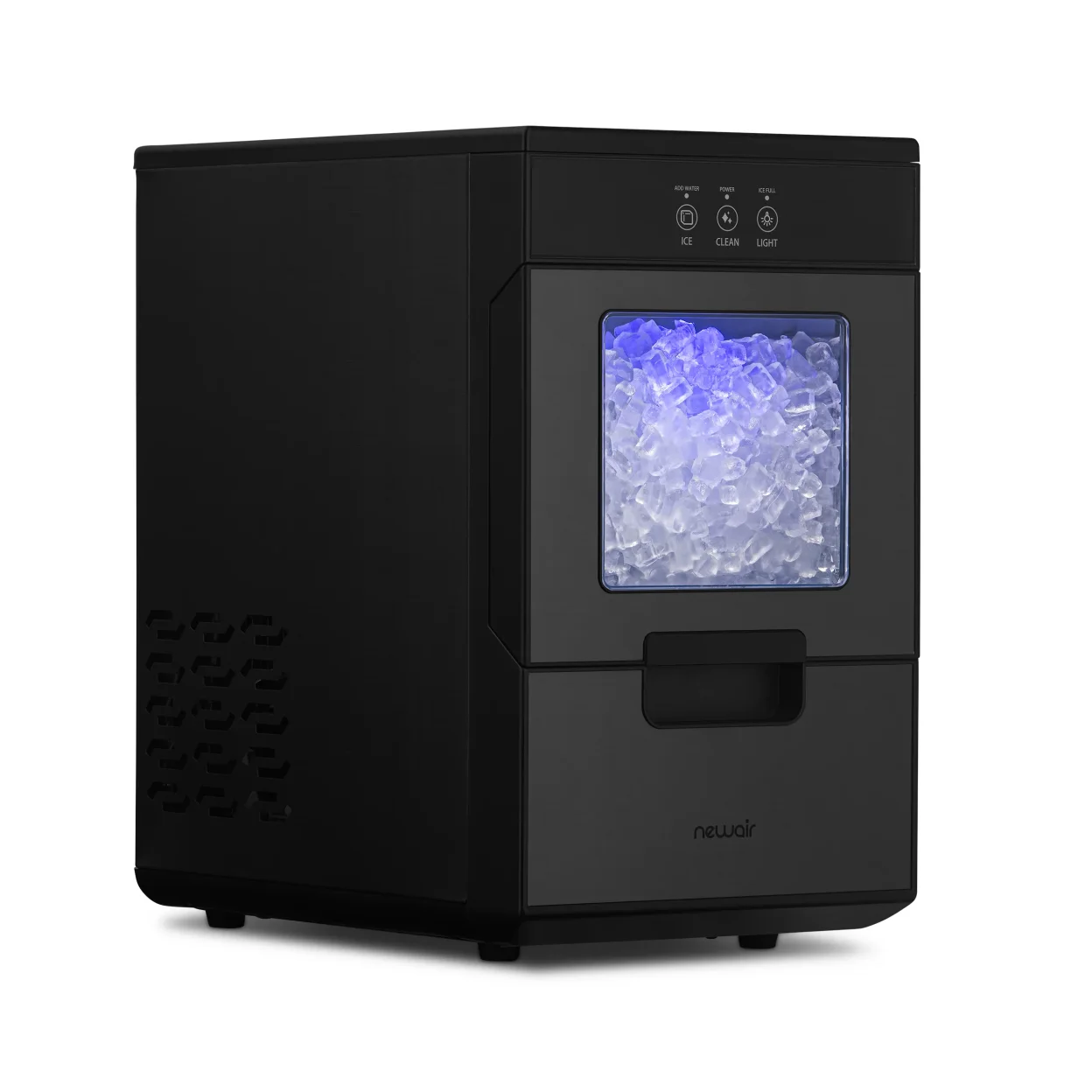Newair 44lb. Nugget Countertop lce Maker with Self-Cleaning Function, Refllable Water Tank, Perfect forKitchens, Ofces, Home Coffee Bars, and More