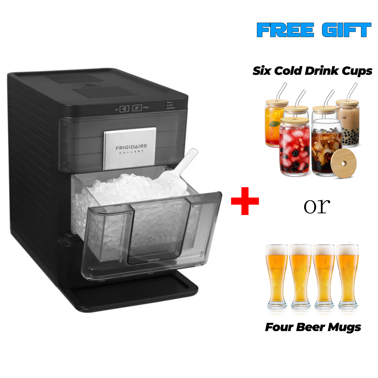 š„Clearance Saleš„FRIGIDAIRE Nugget Ice Maker, 44lbs per Day