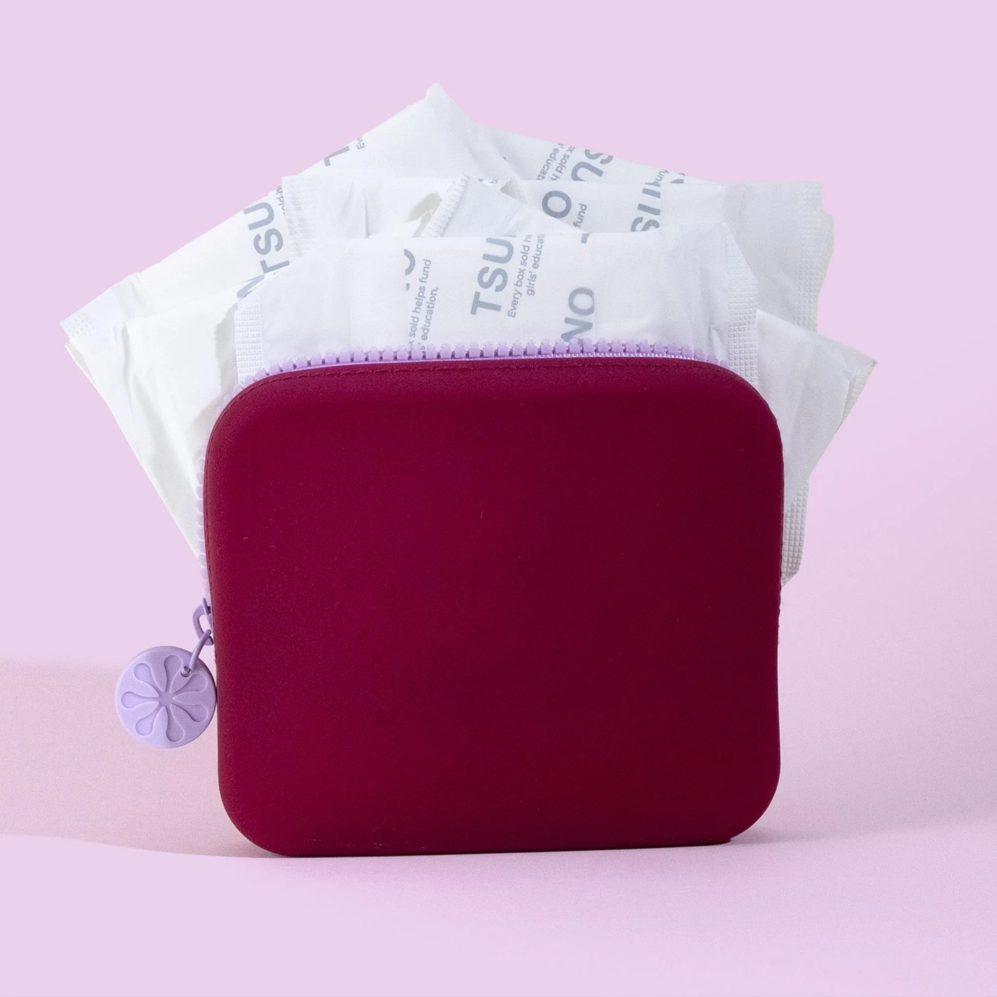 LEAP's Pad Pouch - Plum