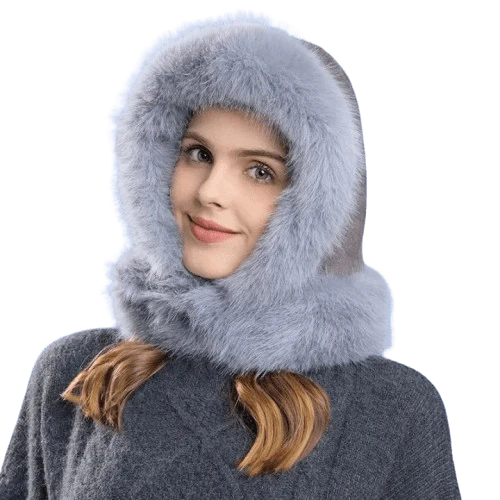 Capuche chapeau foulard