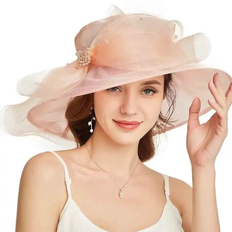 Chapeau femme raffiné