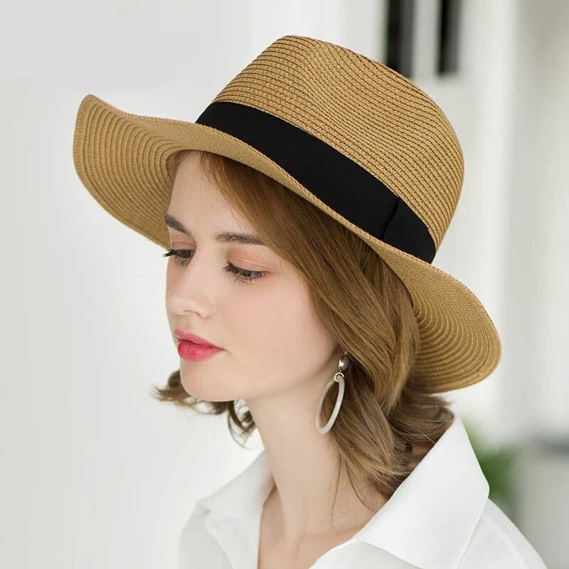 Chapeau unisexe en paille