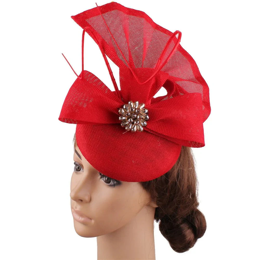 Chapeau Fascinator Perles